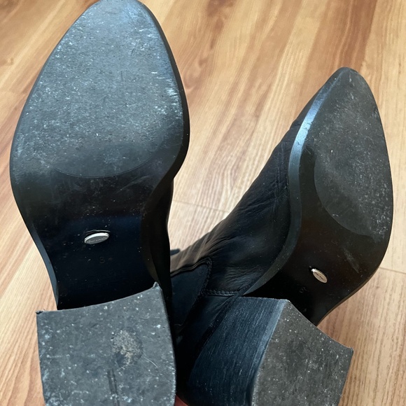 Tony Bianco Hampton Black Calais Ankle Boots- Size 6 - Picture 11 of 12